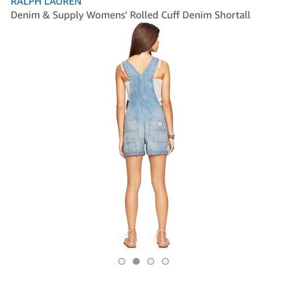 Ralph Lauren denim overalls - Picture 2 of 3